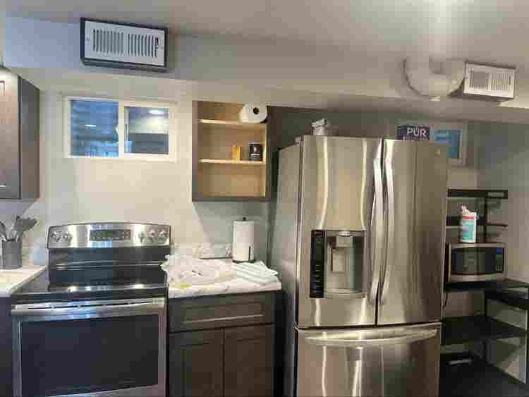 Remodeled basement apartment