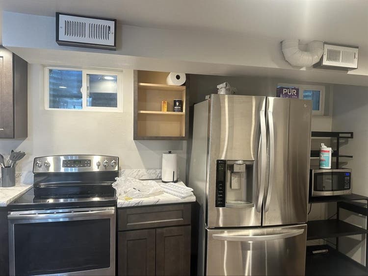 Remodeled basement apartment