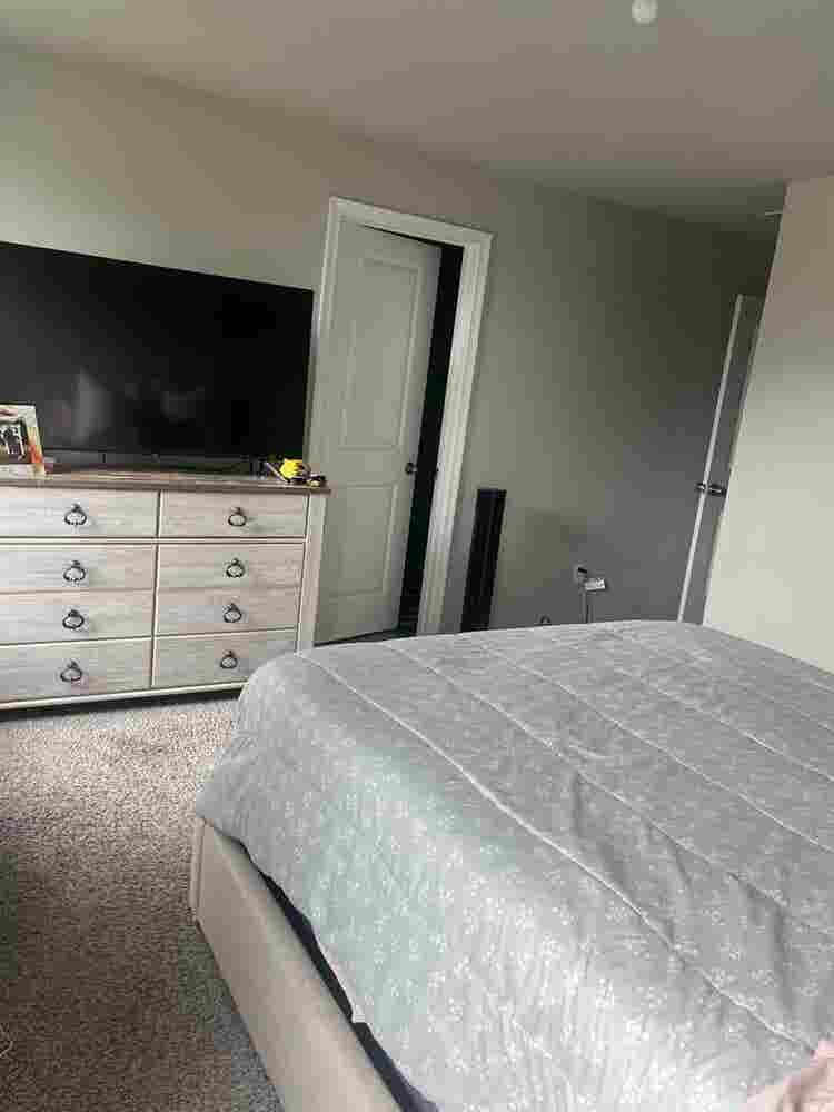 Master bedroom with insuit bathroom