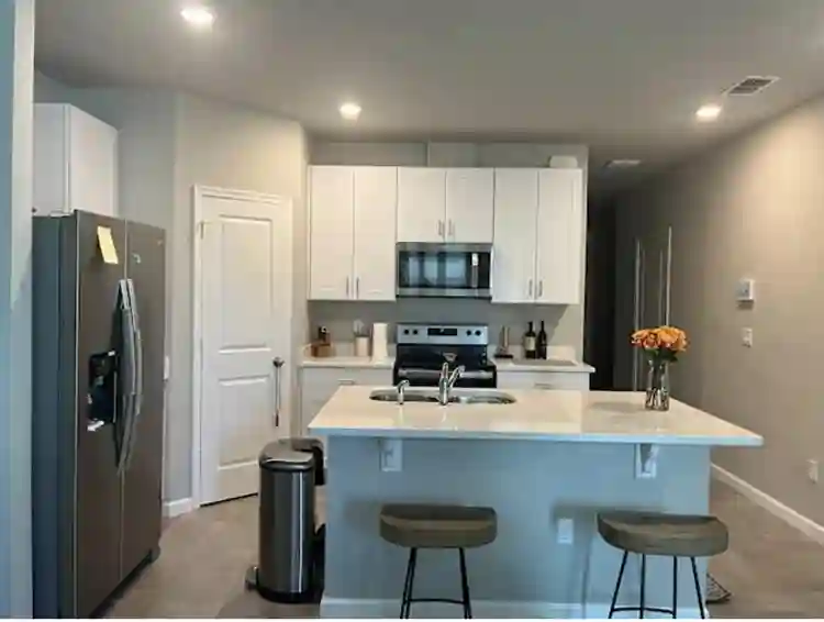 Master bedroom with insuit bathroom