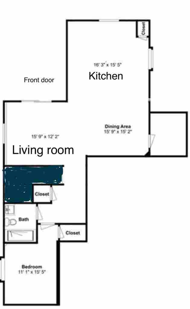 Basement apartment