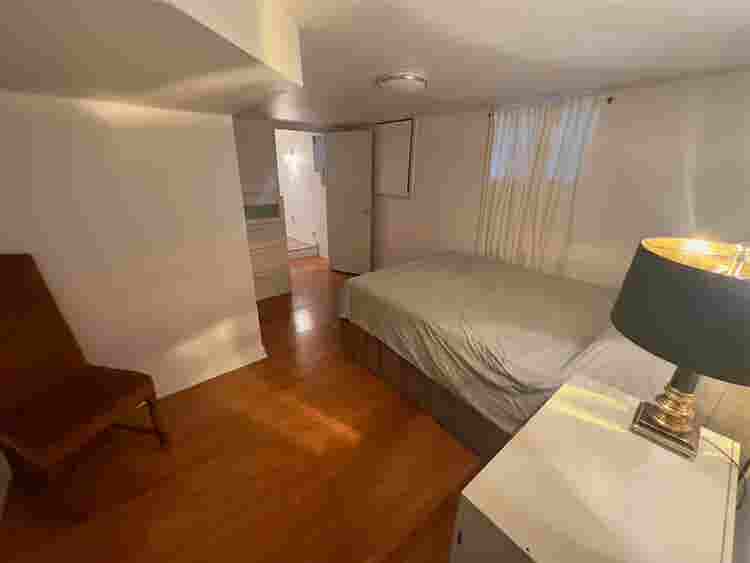 One bedroom basement apartment