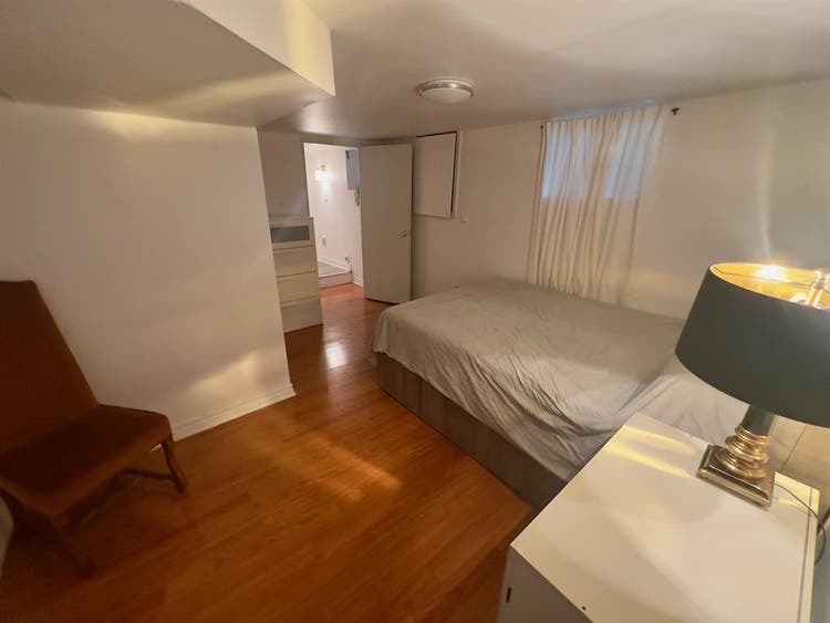 One bedroom basement apartment