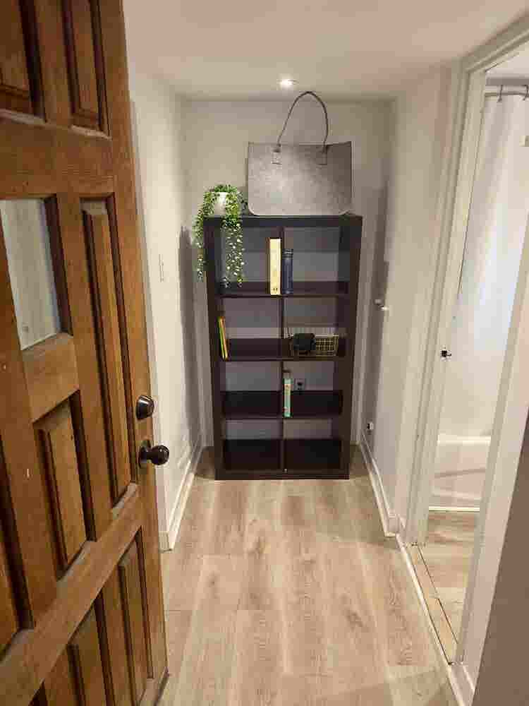 One bedroom basement apartment