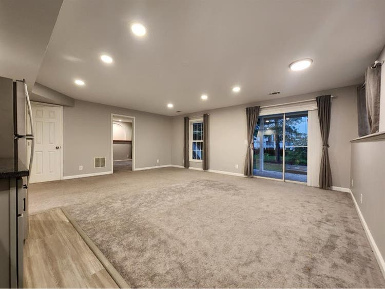 Private walkout basement