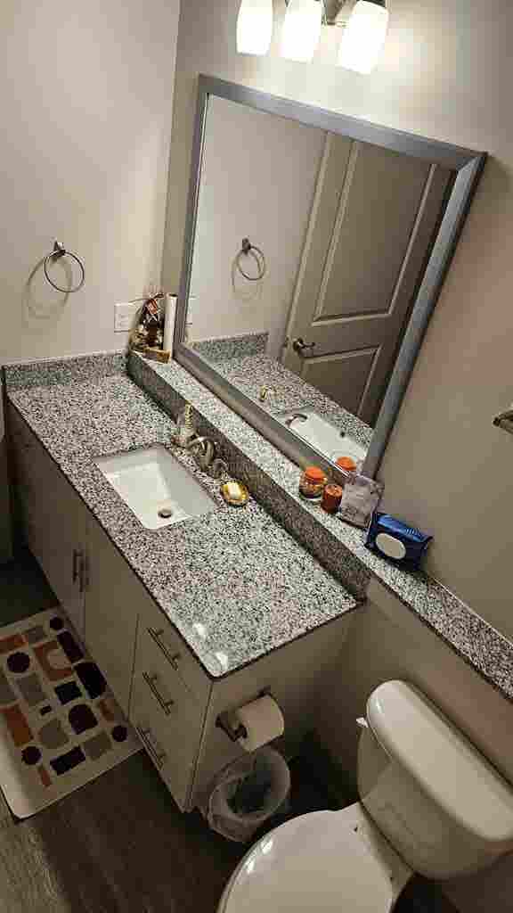 Furnished Bedroom Private Bathroom