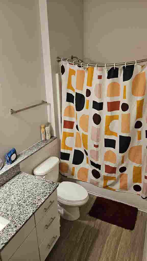 Furnished Bedroom Private Bathroom