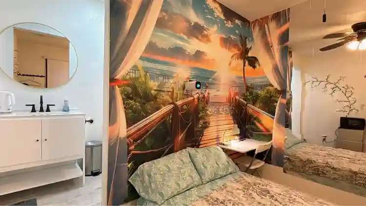 Nice bedroom With Private bathroom