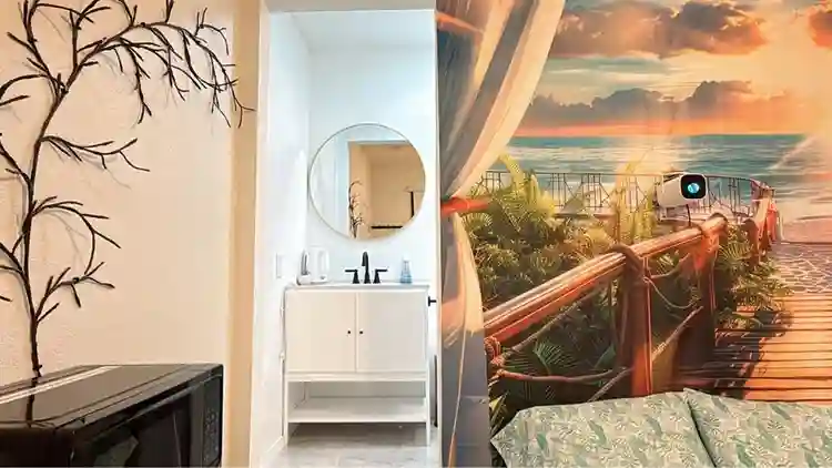 Nice bedroom With Private bathroom