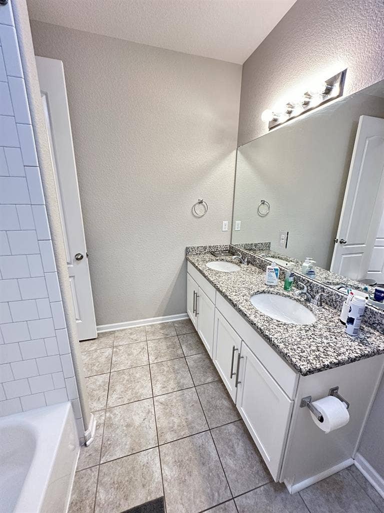 Furnished bedroom/ w shared bath