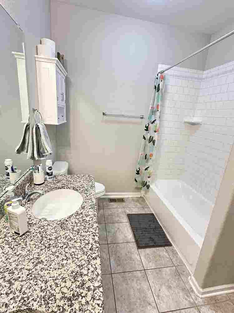 Furnished bedroom/ w shared bath
