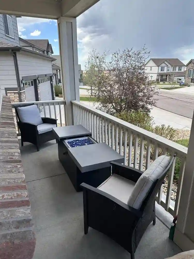 Furnished bedroom/ w shared bath