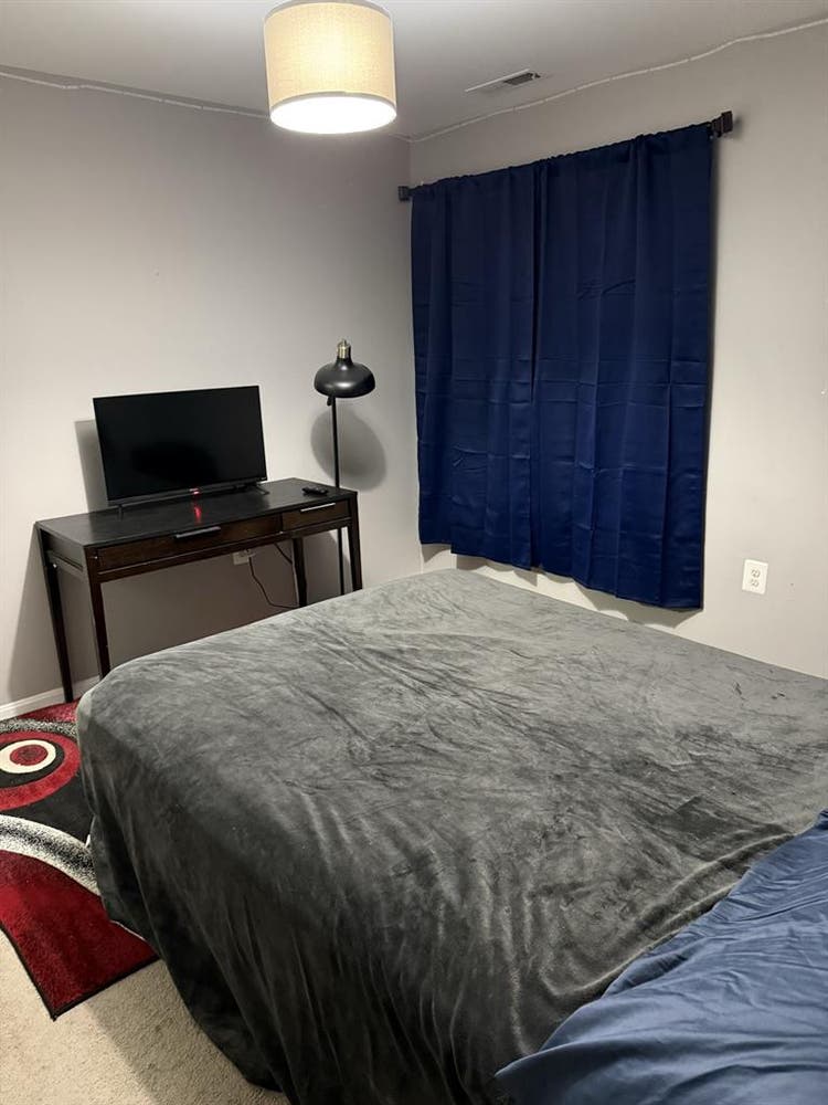 1BR private bath furnished
