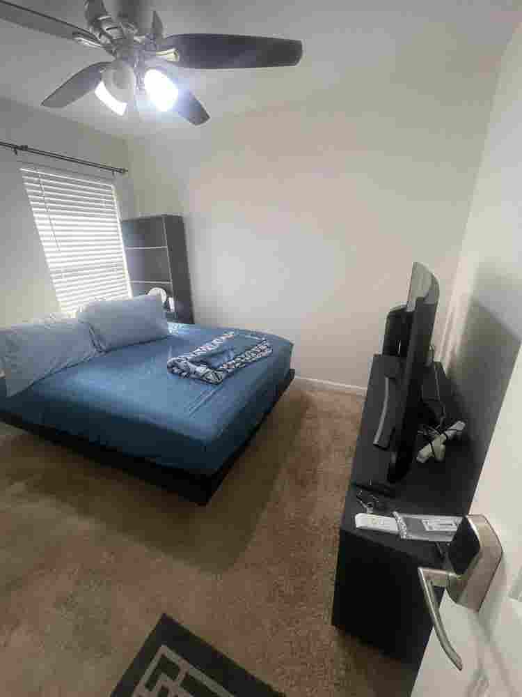 Peaceful Bedroom with for Long-Term