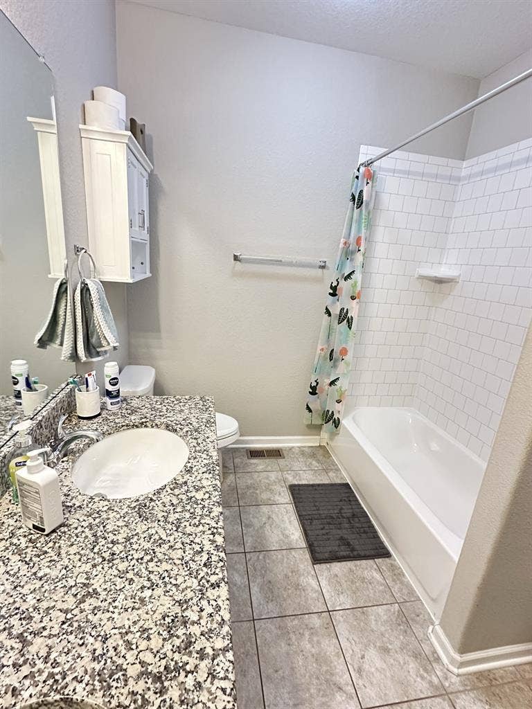 Furnished bedroom/ w shared bath