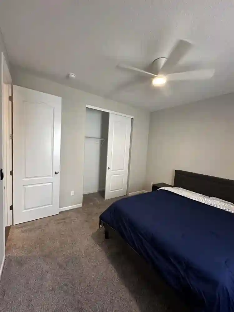 Furnished bedroom/ w shared bath