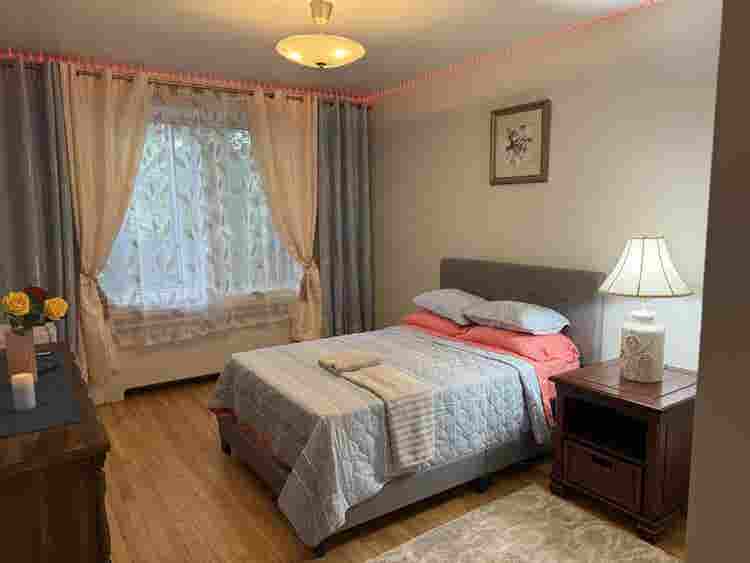 Large room with ” TV