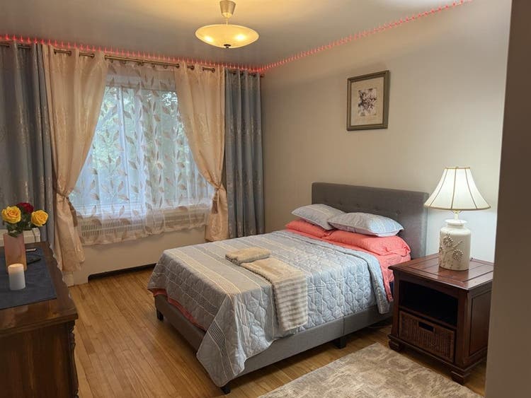 Large room with ” TV