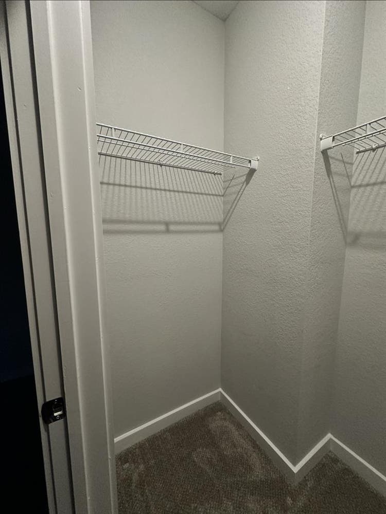 Private room and bathroom.