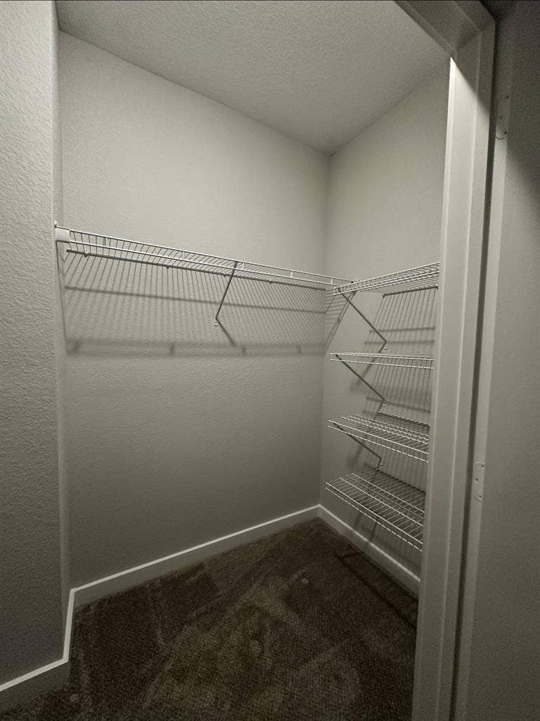 Private room and bathroom.