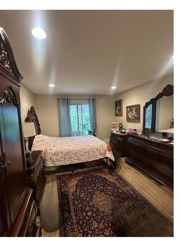 A Furnished master bedroom !