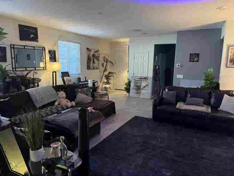 Master bedroom with private bath