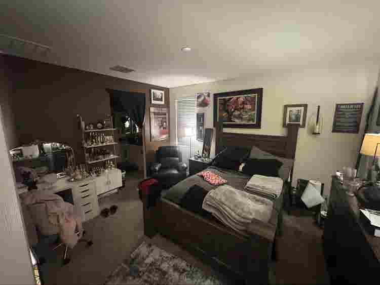 Master bedroom with private bath