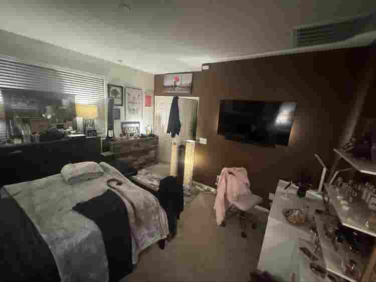 Master bedroom with private bath
