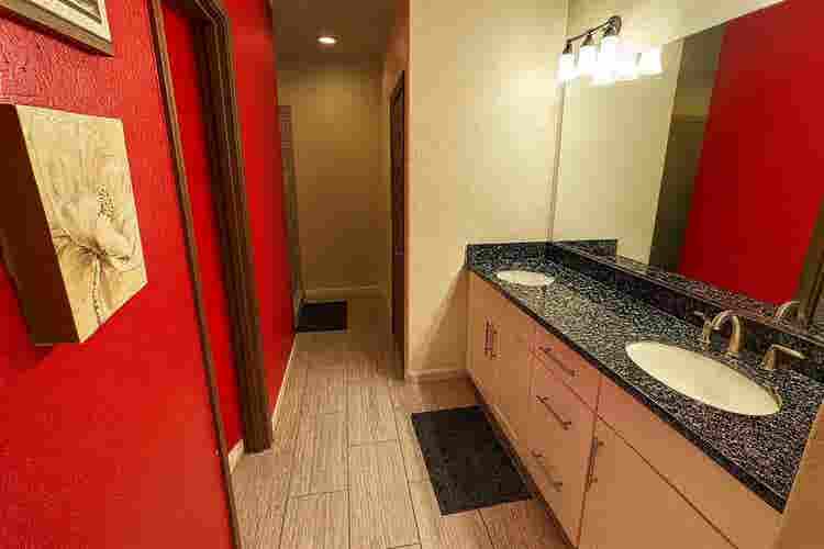 Master bedroom with private bath