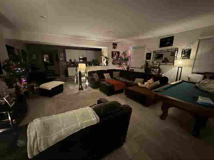 Master bedroom with private bath