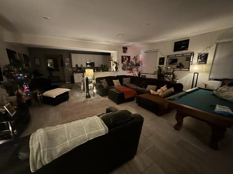 Master bedroom with private bath
