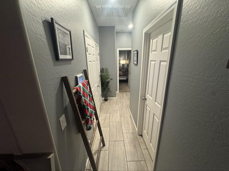 Master bedroom with private bath