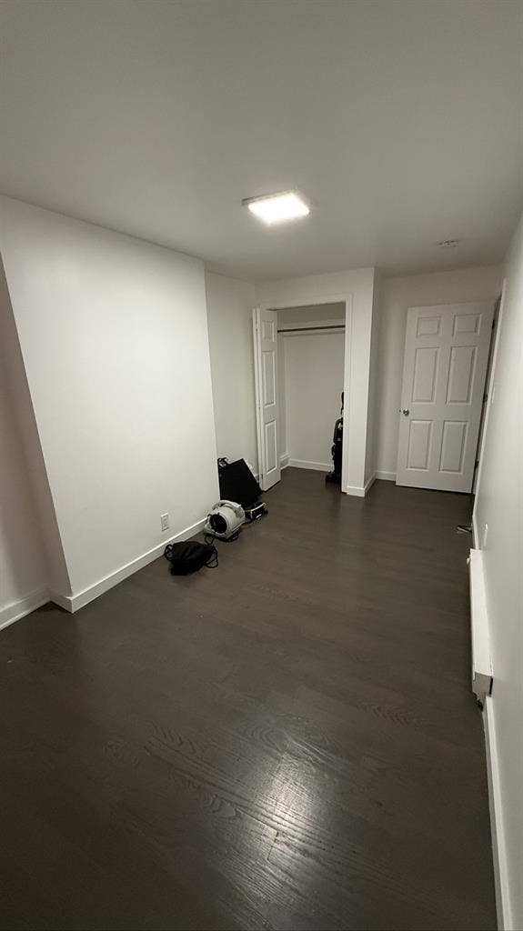 Bedroom in downtown newark