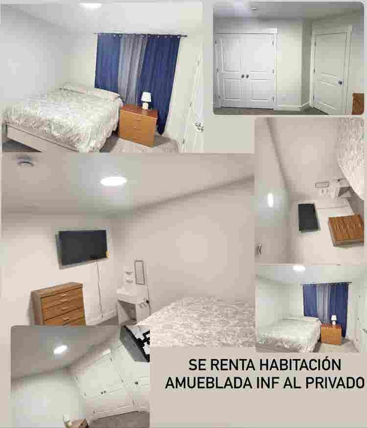 Habitaciones en renta amuebladas