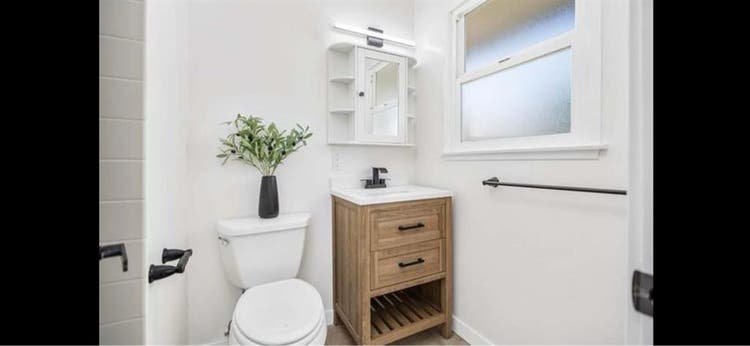 Master available in a home w/pool!