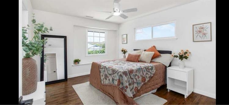 Master available in a home w/pool!