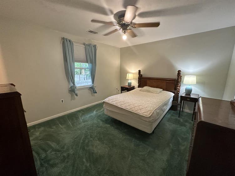 Bedroom with private bath, house