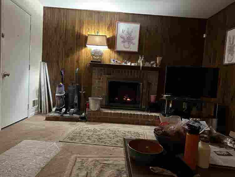 Bedroom with private bath, house
