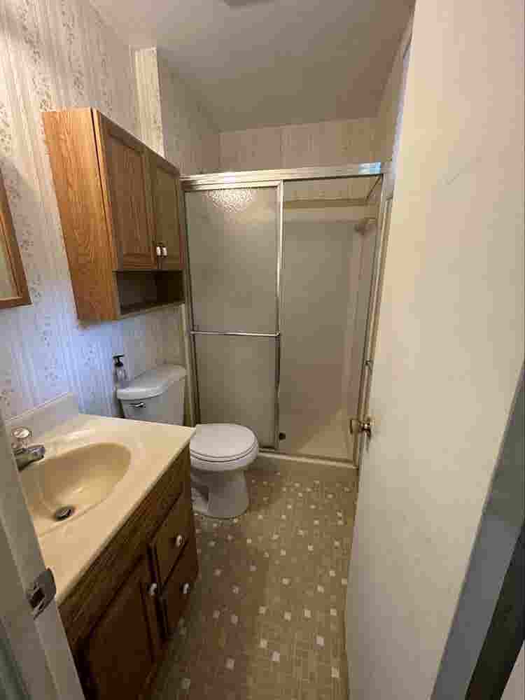 Bedroom with private bath, house