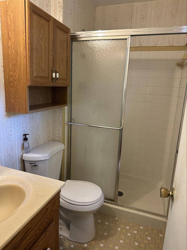 Bedroom with private bath, house