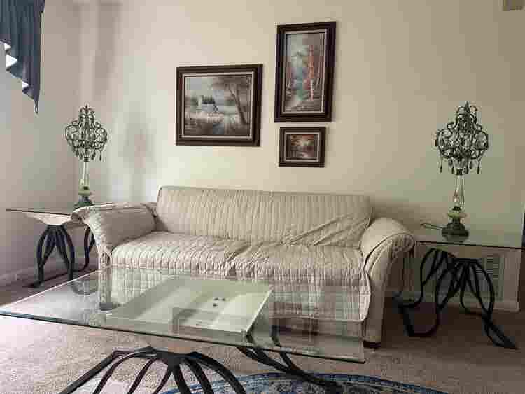 Bedroom with private bath, house