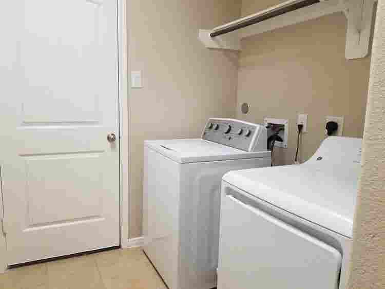 Master bedroom with private bath f