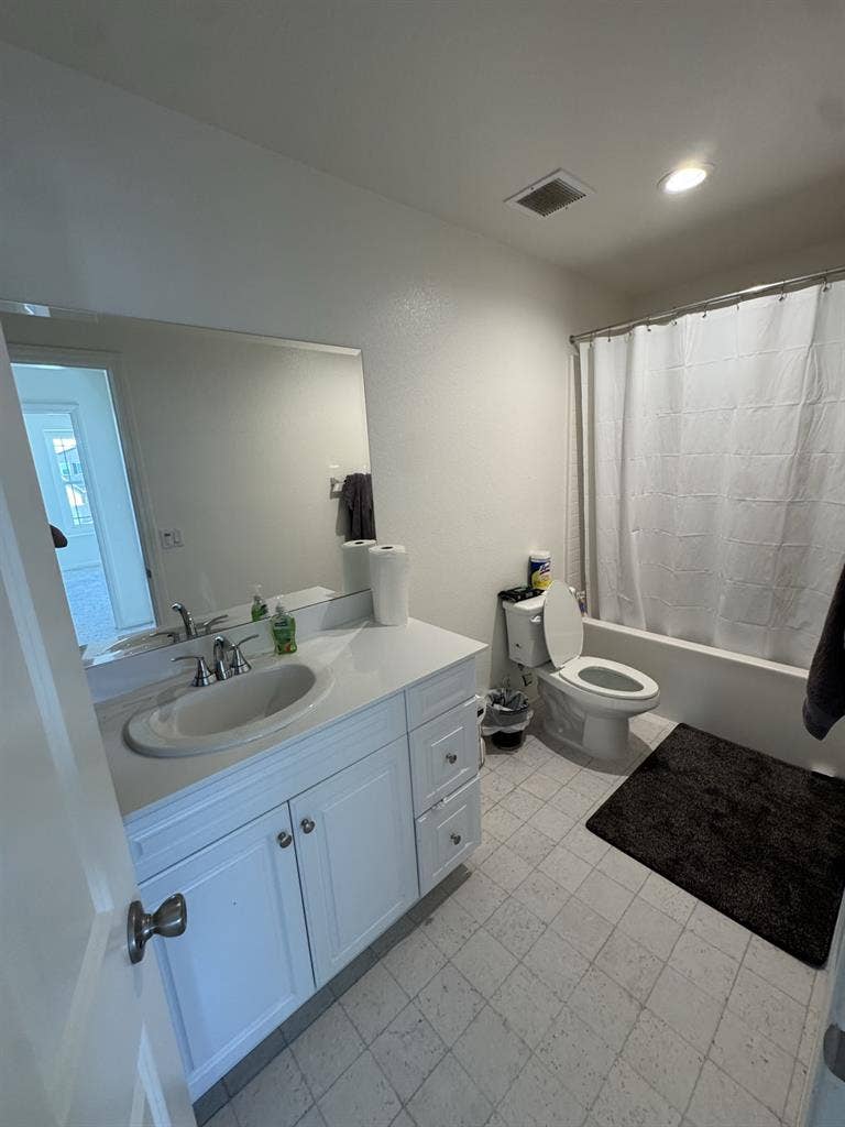 Private bedroom in new home