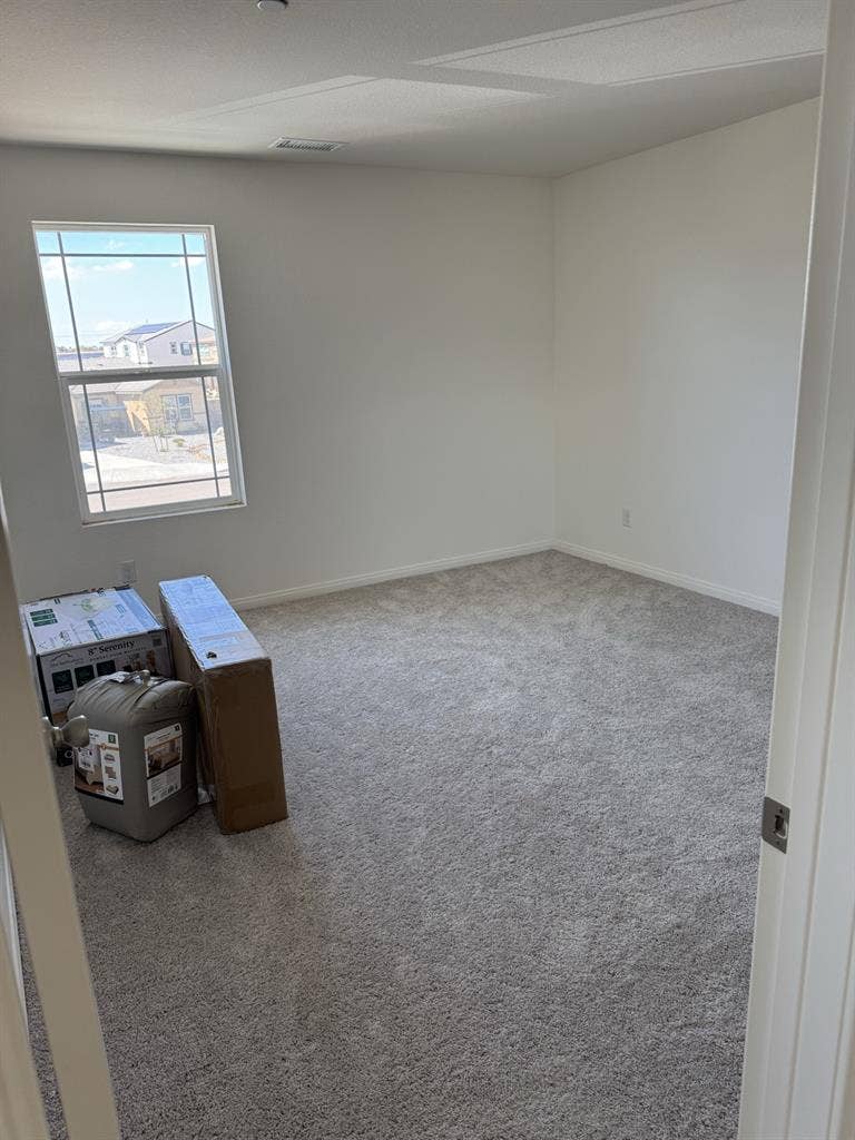 Private bedroom in new home