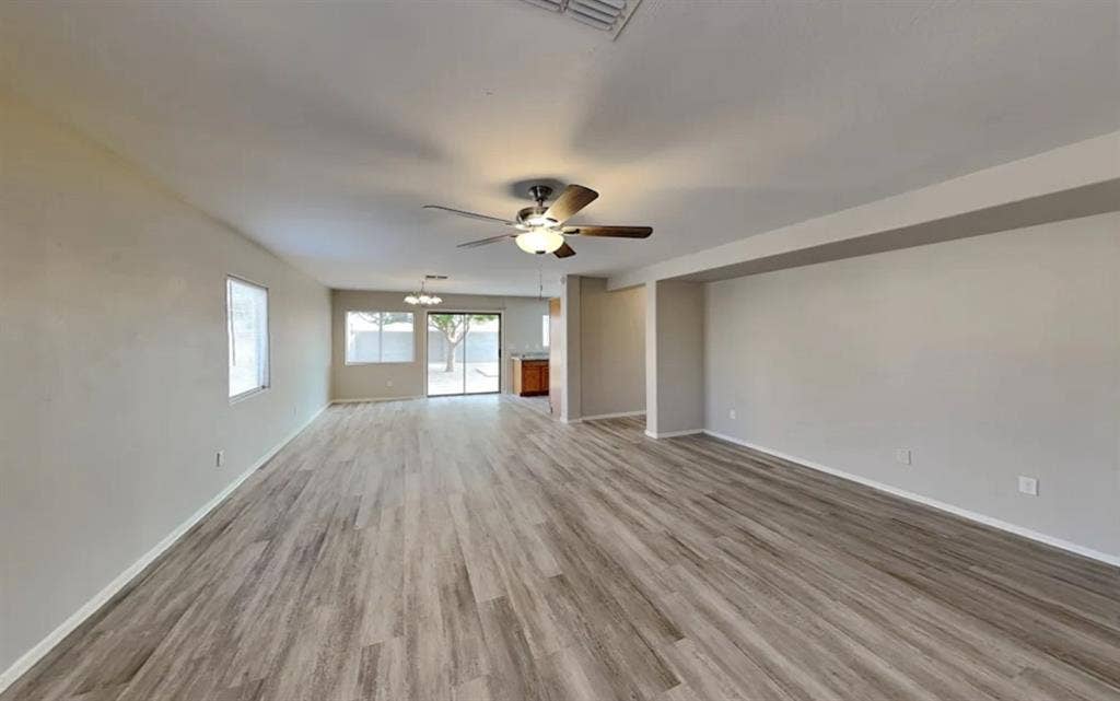 Well maintained three bedroom unit