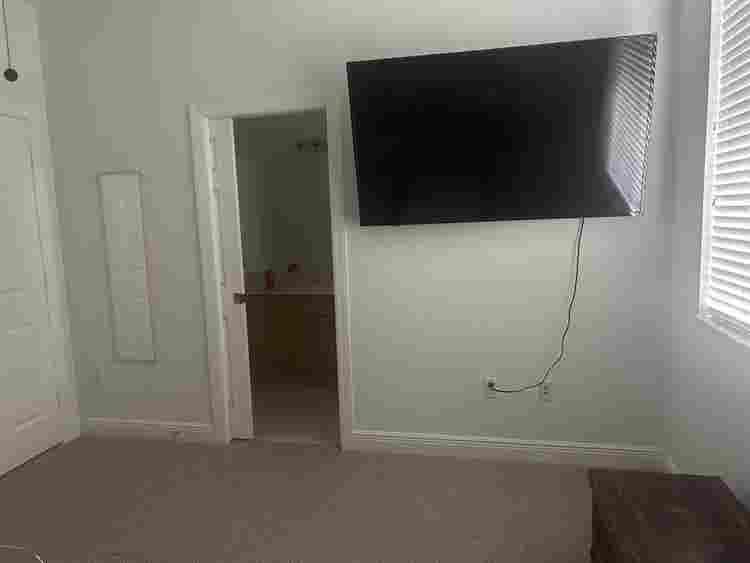 Large bedroom & private full bath