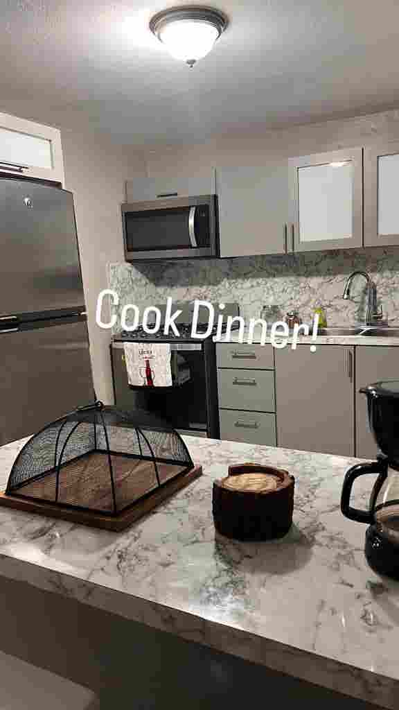 House fully furnished 3 rooms !
