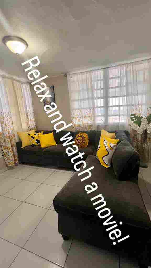 House fully furnished 3 rooms !