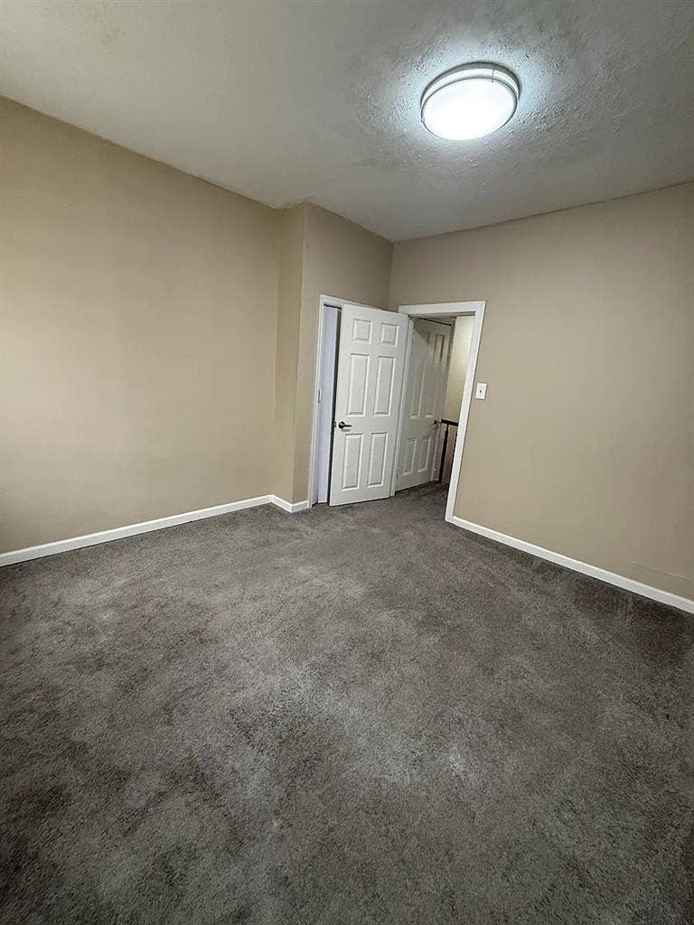 Spacious bedroom with bath