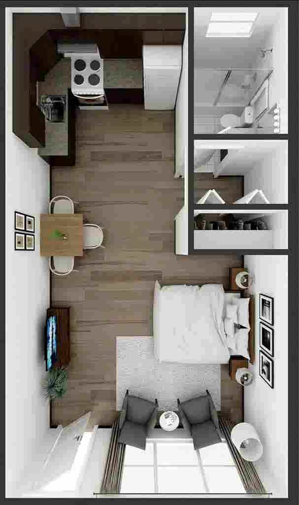 Studio Apartment Sublease